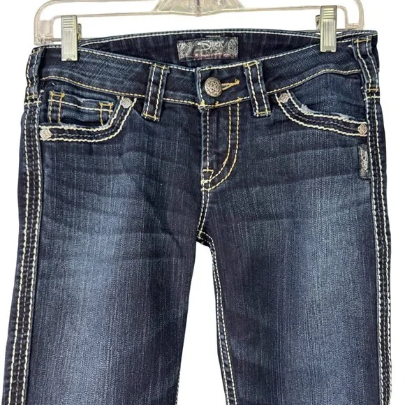 Silver Jeans Frances 18 Womens Bootcut Jeans W26/L31 Dark Wash - Main Image